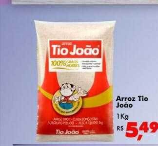 Big Box Arroz tio joão oferta