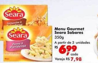 Big Box Menu gourmet seara sabores oferta