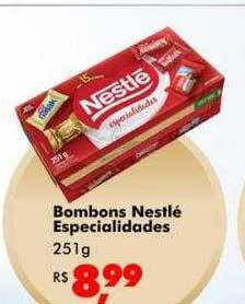 Big Box Bombons nestlé especialidades oferta