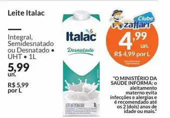 Zaffari Leite italac oferta