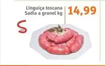 Sonda Linguiça toscana sadia a granel oferta