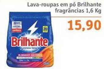 Sonda Lava-roupas em pó brilhante fragrâncias oferta