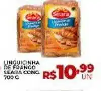 Supermercados Myatã Linguicinha de frango seara cong oferta