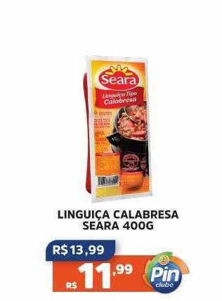 Pinheiro Supermercado Linguiça calabresa seara oferta