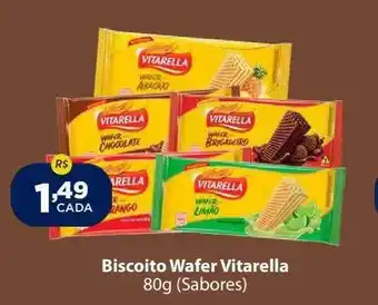 Super Show Biscoito wafer vitarella oferta