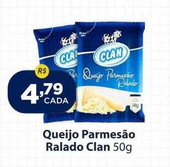 Super Show Queijo parmesão ralado clan oferta