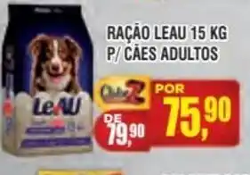 Racao Leau 15kg p/ caes Adultos