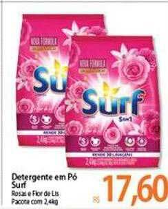 Atacadão Detergente em pó surf oferta
