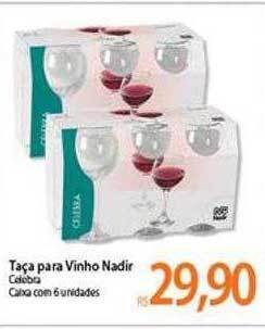 Atacadão Taça para vinho nadir oferta