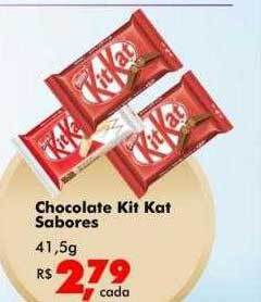 Big Box Chocolate kit kat sabores oferta