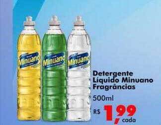 Big Box Detergente líquido minuano fragrâncias oferta