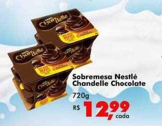 Big Box Sobremesa nestlé chandelle chocolate oferta
