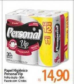 Atacadão Papel higiênico personal vip oferta