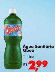 Água sanitária qboa