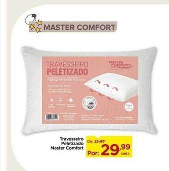 Carrefour Travesseiro peletizado master comfort oferta