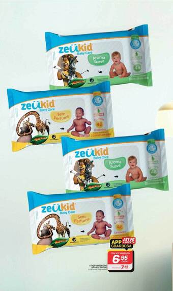 Lenço umedecido infantil zeükid