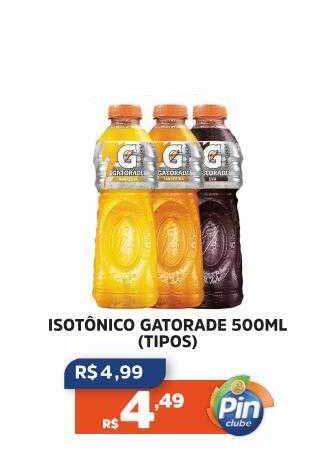 Pinheiro Supermercado Isotônico gatorade tipos oferta
