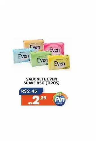 Pinheiro Supermercado Sabonete even suave tipos oferta