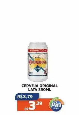 Pinheiro Supermercado Cerveja original lata oferta