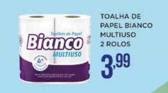 Apoio Mineiro Toalha de papel bianco multiuso oferta