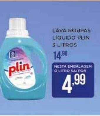 Apoio Mineiro Lava roupas liquido plin oferta