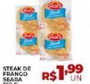 Steak de frango seara