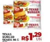 Supermercados Myatã Texas burger seara oferta