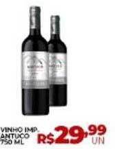 Supermercados Myatã Vinho imp antuco oferta