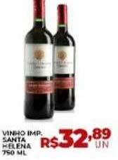 Supermercados Myatã Vinho imp santa helena oferta
