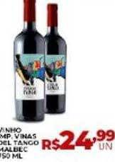 Supermercados Myatã Vinho imp vinas del tango malbec oferta