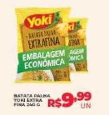 Supermercados Myatã Batata palha yoki extra fina oferta