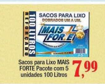 Supermercados Unidos Sacos para lixo mais forte pacote oferta