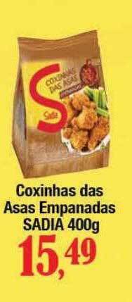 Supermercados Unidos Coxinhas das asas empanadas sadia oferta