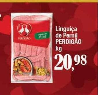 Supermercados Unidos Linguiça de pernil perdigão kg oferta