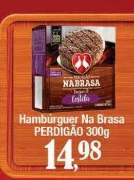 Supermercados Unidos Hambúrguer na brasa perdigão oferta
