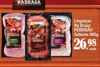 Supermercados Unidos Linguiça na brasa perdigão sabores oferta