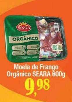 Supermercados Unidos Moela de frango orgânico seara oferta