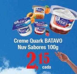 Supermercados Unidos Creme quark batavo nuv sabores oferta