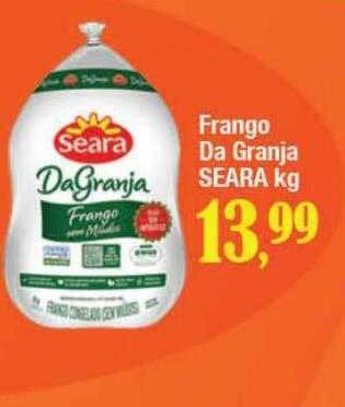 Supermercados Unidos Frango da granja seara kg oferta