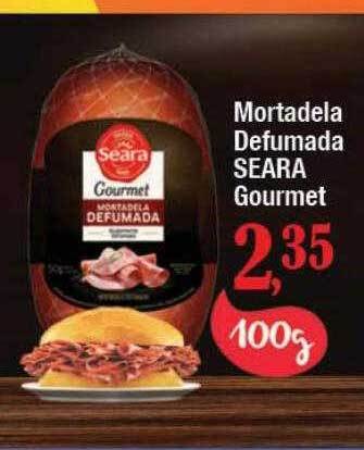 Supermercados Unidos Mortadela defumada seara gourmet oferta