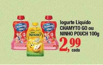 Supermercados Unidos Iogurte liquido chamyto go ou ninho pouch oferta