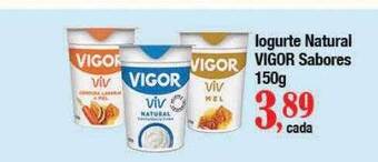 Supermercados Unidos Iogurte natural vigor sabores oferta