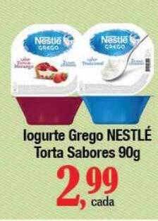 Supermercados Unidos Iogurte grego nestlé torta sabores oferta