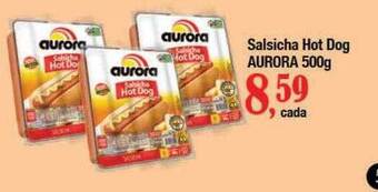 Supermercados Unidos Salsicha hot dog aurora oferta