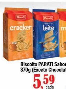 Supermercados Unidos Biscoito parati sabores oferta