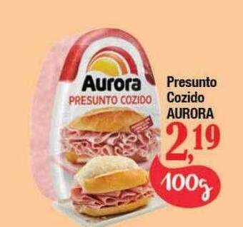 Supermercados Unidos Presunto cozido aurora oferta