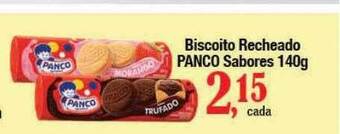 Supermercados Unidos Biscoito recheado panco sabores oferta