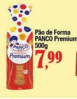 Supermercados Unidos Pão de forma panco premium oferta