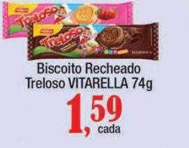 Biscoito recheado treloso vitarella