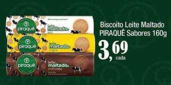 Supermercados Unidos Biscoito leite maltado piraquê sabores oferta